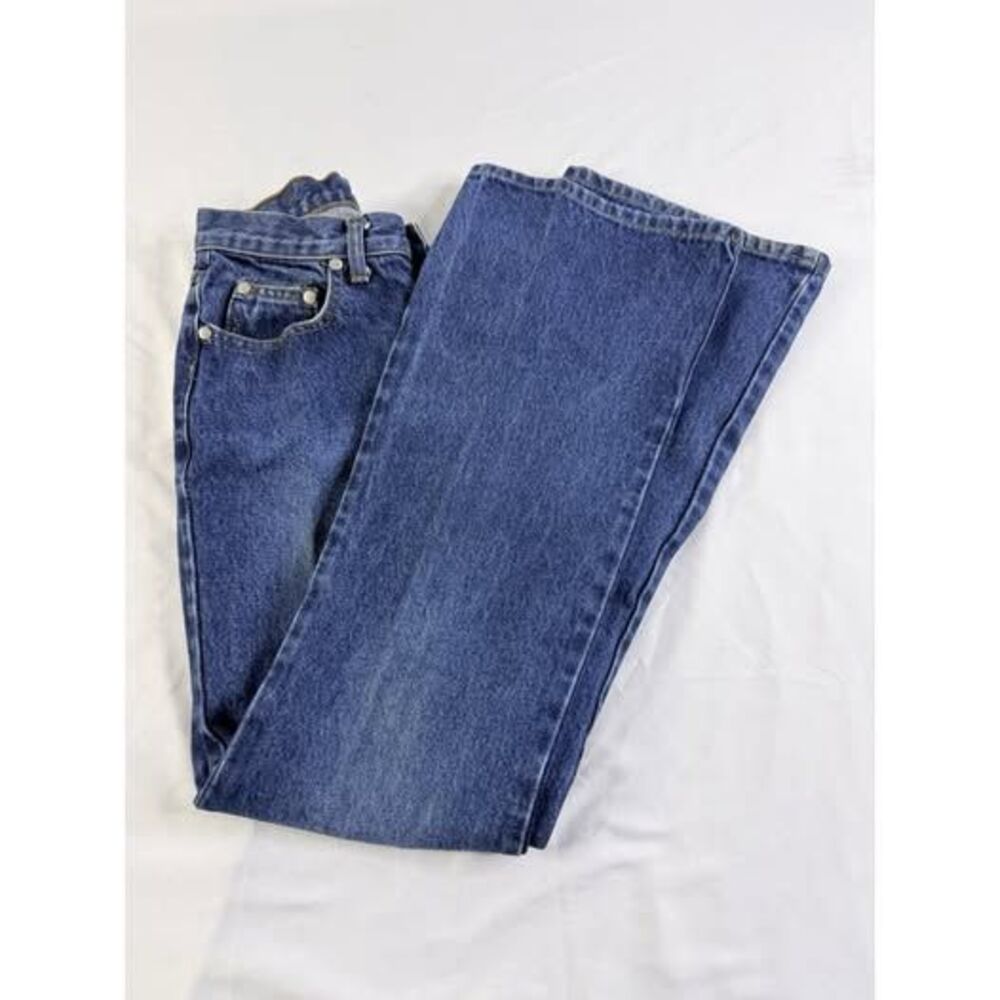 Vintage Photo Products Women’s Bell Bottom Blue Jeans Size 0 - Picture 4 of 10
